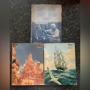 Vintage Ideals Magazines with Scenic Covers